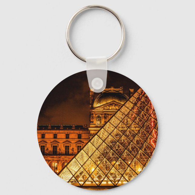 Der Louvre Schlüsselanhänger (Vorderseite)