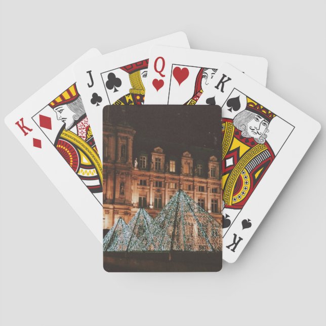 Der Louvre Spielkarten (Rückseite)
