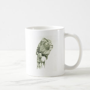 DER LÖWE U. DAS LAMM TASSE