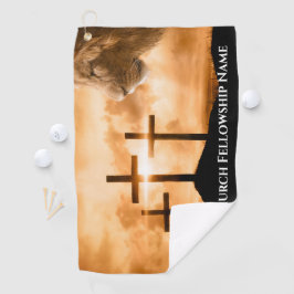 Der Löwe von Juda Drei Pastor der Kirche Golfhandtuch