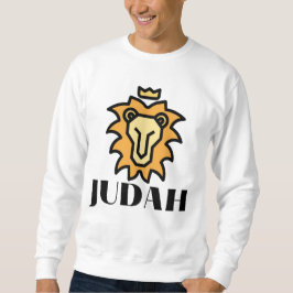 Der Löwe von Juda Faith basiert auf Männern Sweatshirt