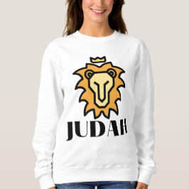 Der Löwe von Juda Faith gründete Frauen Sweatshirt