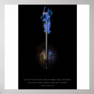 Der Löwe von Juda und das Schwert der Rechtschaffe Poster