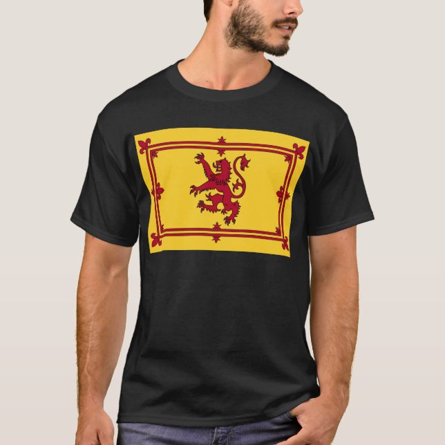 Der Löwe zügellos von Schottland T-Shirt (Vorderseite)