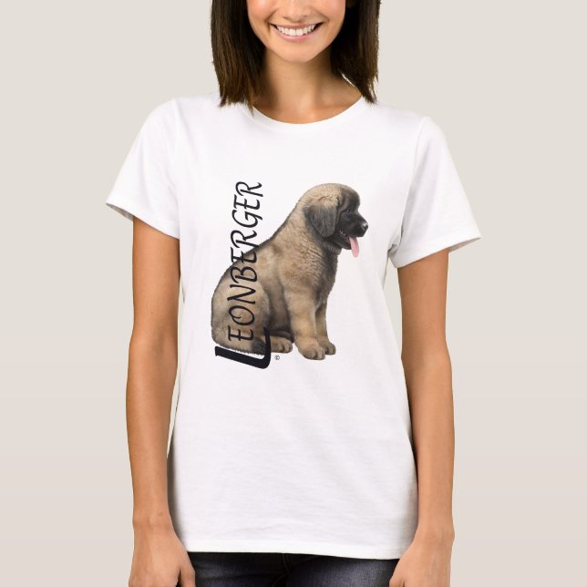 Der Ludwig der Frauen der Leonberger Welpen-T - T-Shirt (Vorderseite)