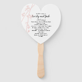 Der Lüfter des Hochzeitsprogramms blendet jede bel Fächer