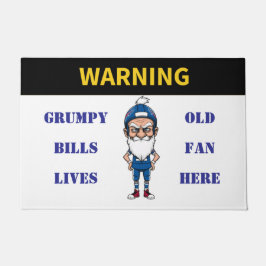 Der Lüfter lebt hier in gruseligen alten Gesetzen Fußmatte