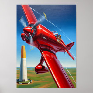 DER LUFTRENNWETTBEWERB (The Air Race) Poster