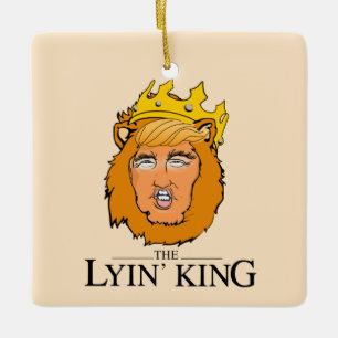 DER LÜGENDE KÖNIG KERAMIKORNAMENT