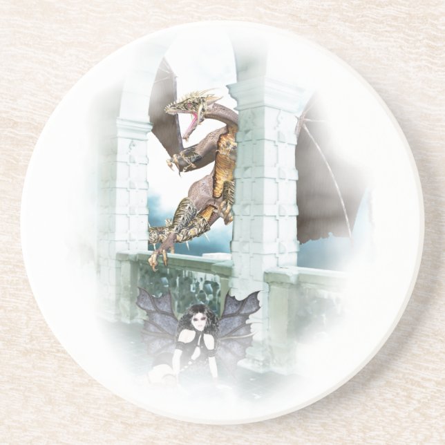 Der Lügner des Drachen Getränkeuntersetzer (Vorne)