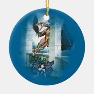 Der Lügner des Drachen Keramik Ornament