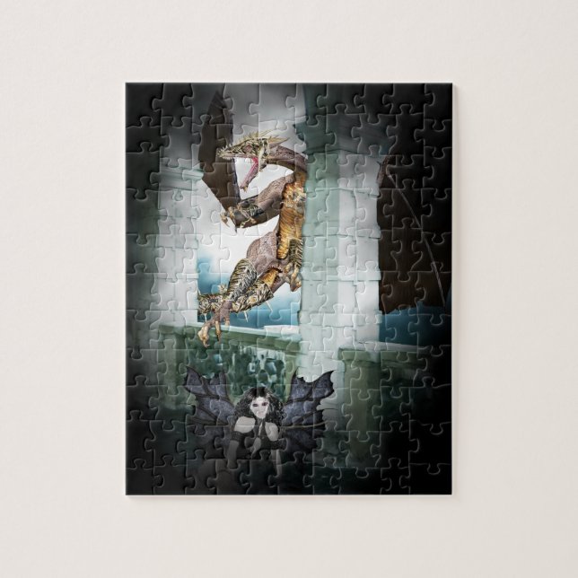 Der Lügner des Drachen Puzzle (Vertikal)