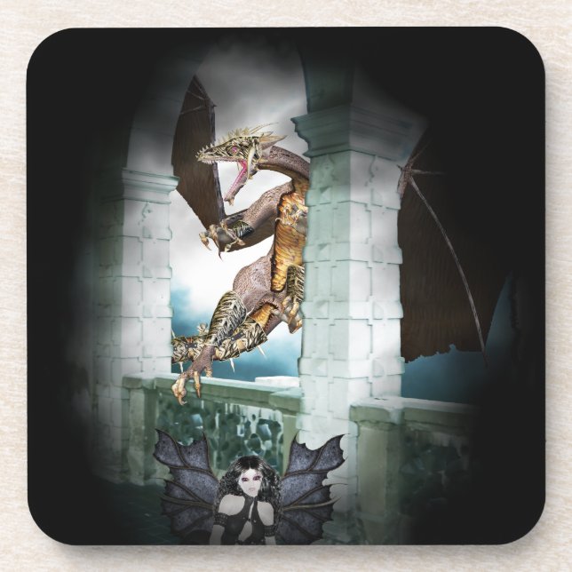 Der Lügner des Drachen Untersetzer (Vorderseite)