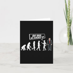 Der lustige Anti Trump geht zurück und wir haben T Karte