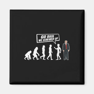 Der lustige Anti Trump geht zurück und wir haben T Magnet