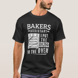 Der lustige Bäckereiassistent, den ich in die Bühn T-Shirt