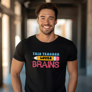 Der lustige Lehrer geht zurück zu den Lieben der L T-Shirt