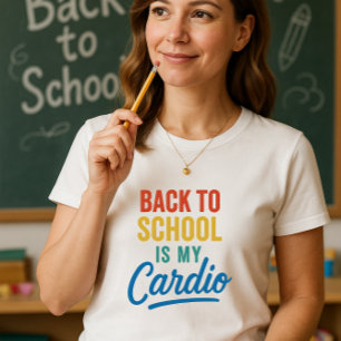 Der lustige Lehrer zurück zur Schule ist mein Card T-Shirt