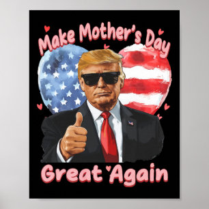 Der lustige Muttertag Trumps macht den Muttertag g Poster