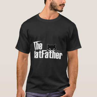 Der lustige Niedliche Katze-Vater des Katvaters T-Shirt