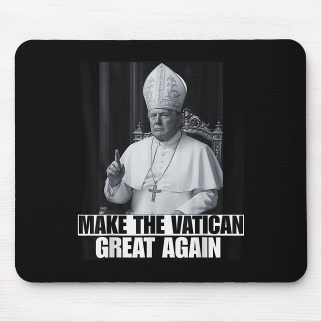 Der lustige Präsident Trump Will, der nächste Paps Mousepad (Vorne)