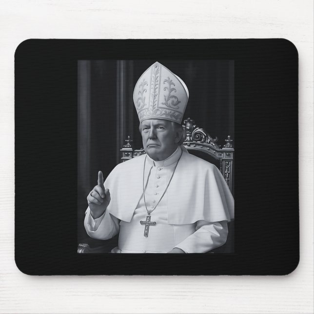 Der lustige Präsident Trump Will, der nächste Paps Mousepad (Vorne)