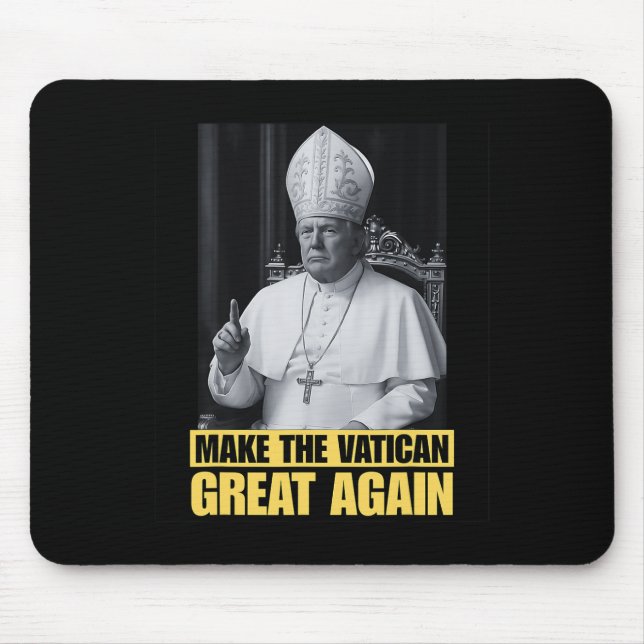 Der lustige Präsident Trump Will, der nächste Paps Mousepad (Vorne)