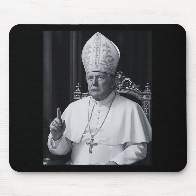 Der lustige Präsident Trump Will, der nächste Paps Mousepad (Vorne)