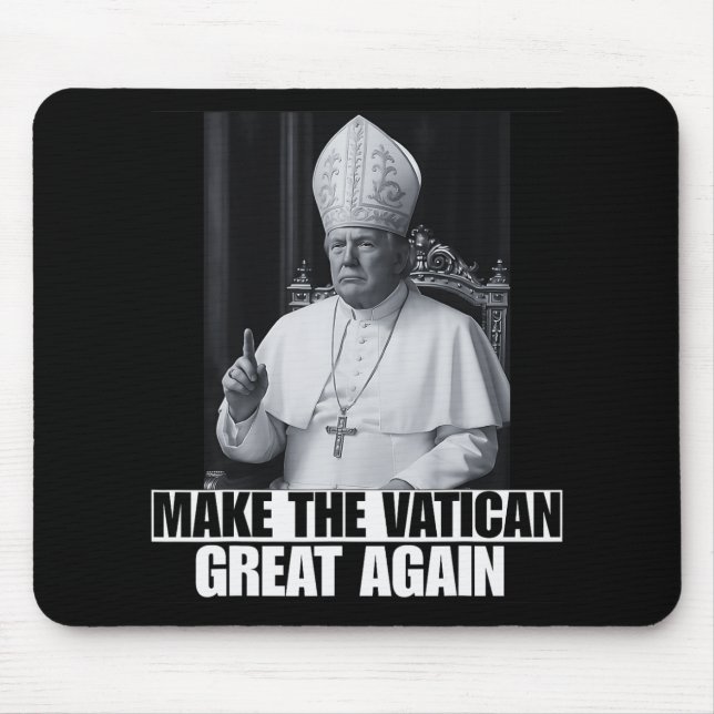 Der lustige Präsident Trump Will, der nächste Paps Mousepad (Vorne)