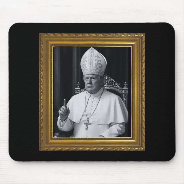 Der lustige Präsident Trump Will, der nächste Paps Mousepad (Vorne)