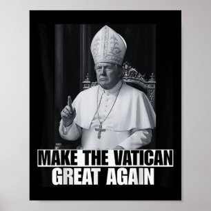 Der lustige Präsident Trump Will, der nächste Paps Poster