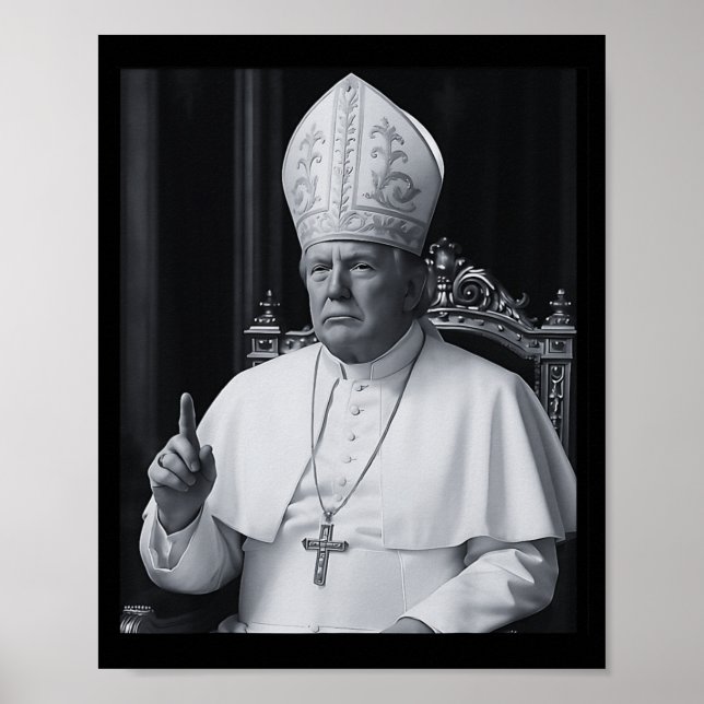 Der lustige Präsident Trump Will, der nächste Paps Poster (Vorne)