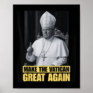 Der lustige Präsident Trump Will, der nächste Paps Poster