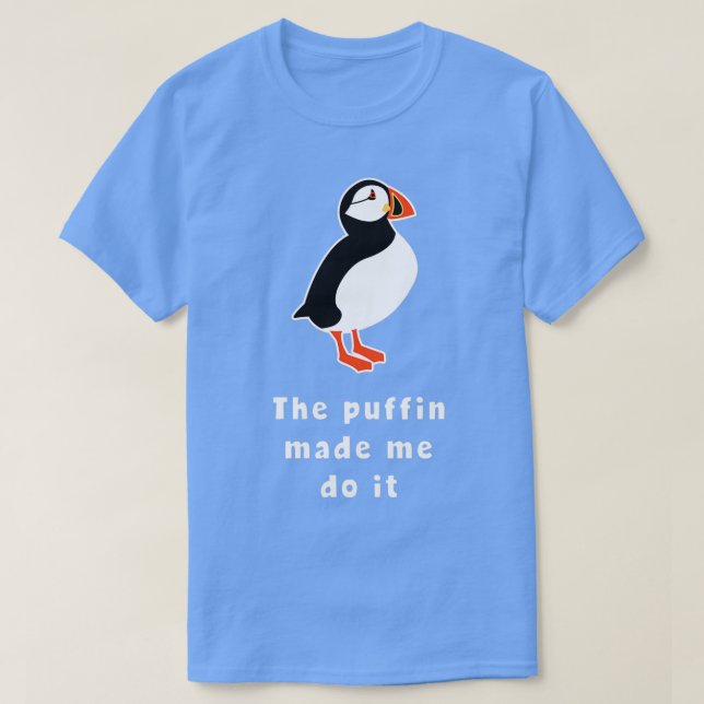 Der lustige Puffin hat mich dazu gebracht, es Isla T-Shirt (Design vorne)