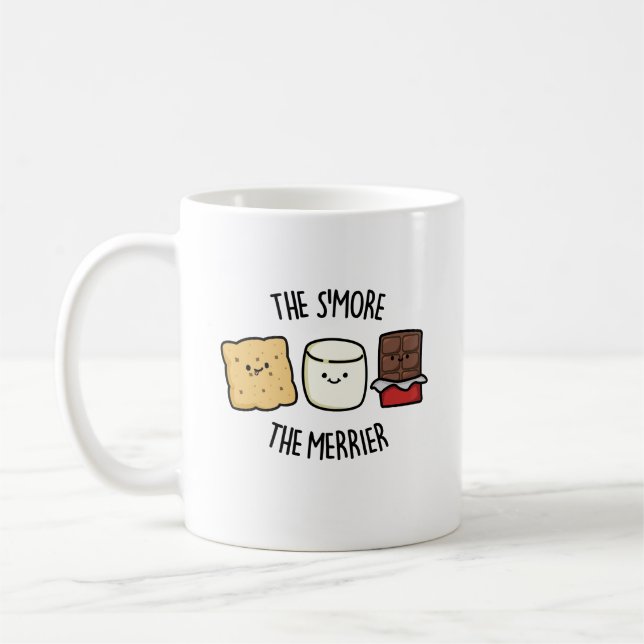 Der lustige Smore Pub Kaffeetasse (Links)