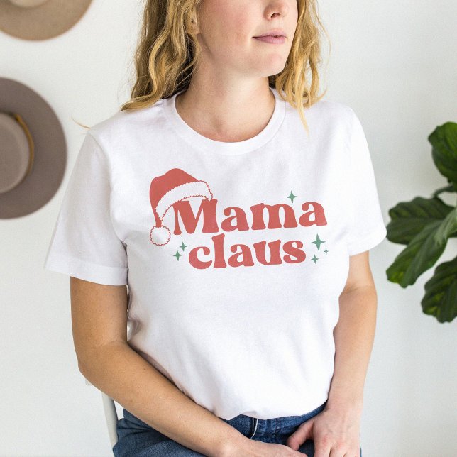 Der lustige T - Shirt der Familie Mama Claus (Von Creator hochgeladen)