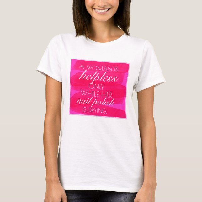 Der lustige T - Shirt der Frauen (Vorderseite)