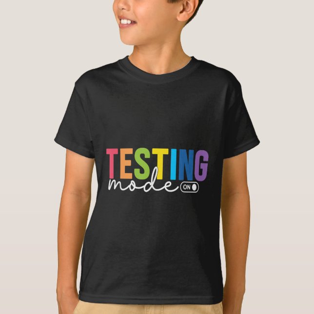 Der lustige Testmodus am Testtag Motivierend Tee (Vorderseite)