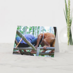 Der lustige Vatertag Karte