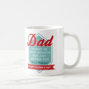 Der lustige Vatertag Tasse