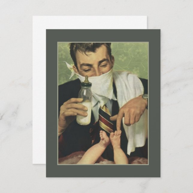 Der lustige Vintage Vater des Vaters verändert Win (Vorne/Hinten)