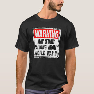 Der lustige Zweite Weltkrieg Geschichtslehrer T-Shirt