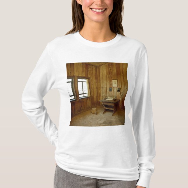 Der Luther Raum in Wartburg-Schloss T-Shirt (Vorderseite)