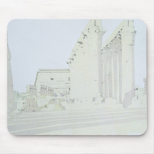 Der Luxor-Tempel Mousepad (Vorne)