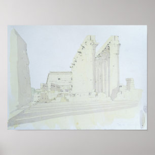 Der Luxor-Tempel Poster