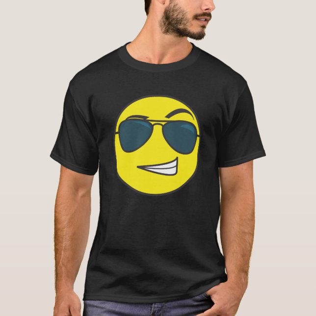 Der Machoemoticon T-Shirt (Vorderseite)