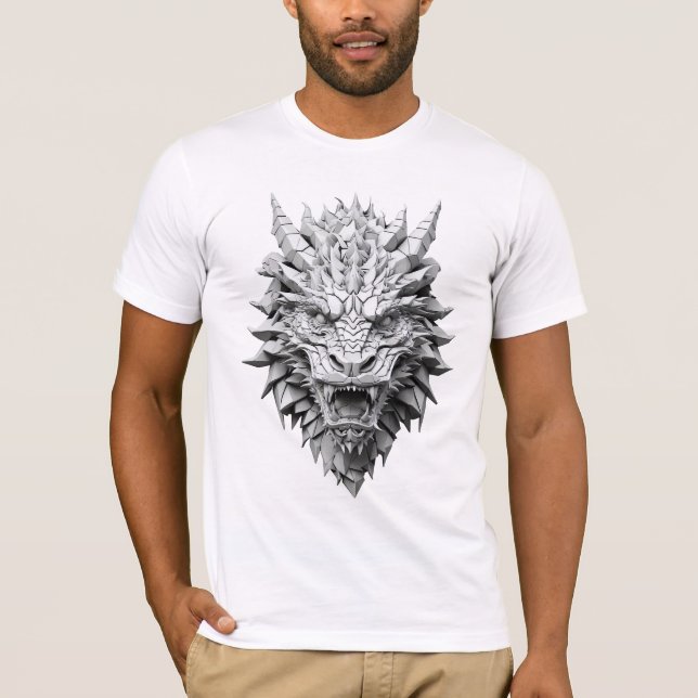Der mächtige Drache T-Shirt (Vorderseite)