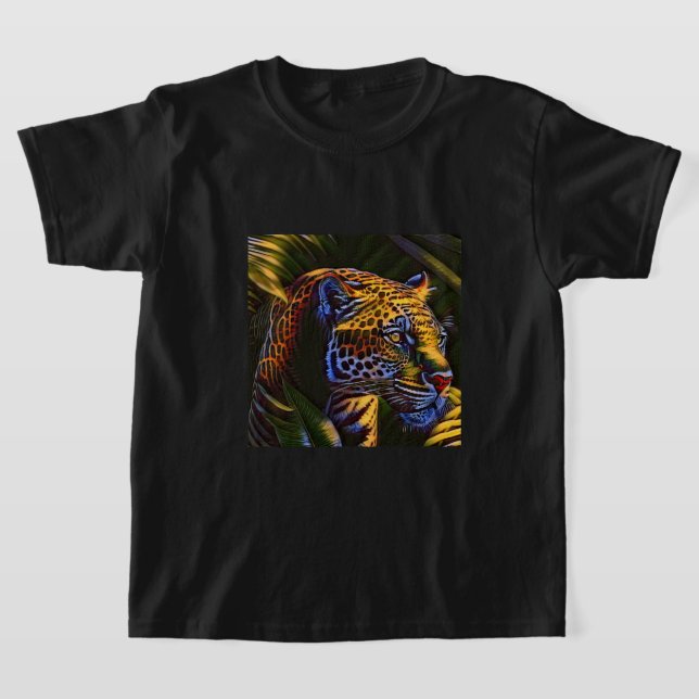Der mächtige Jaguar - ein Dschungelräuber T-Shirt (Ablage )