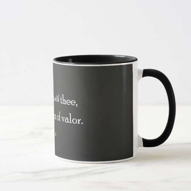 Der mächtige Mann der Valor Bible Verse Tasse (Rechts)