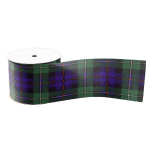 Der Mackenzie-Clan karierter schottischer Tartan Ripsband